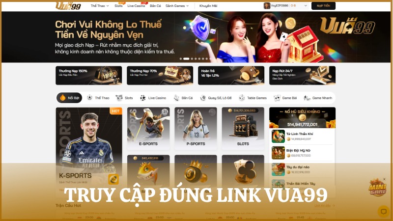 Trang đăng ký VUA99 bảo mật HTTPS chính thức